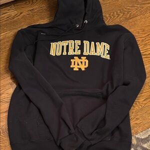 Notre Dame Black Hoodie